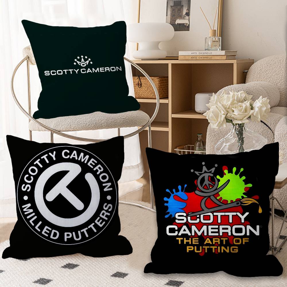 Home Office Logo - Classic Logo S-Scotty C-Cameron Pillow Gift