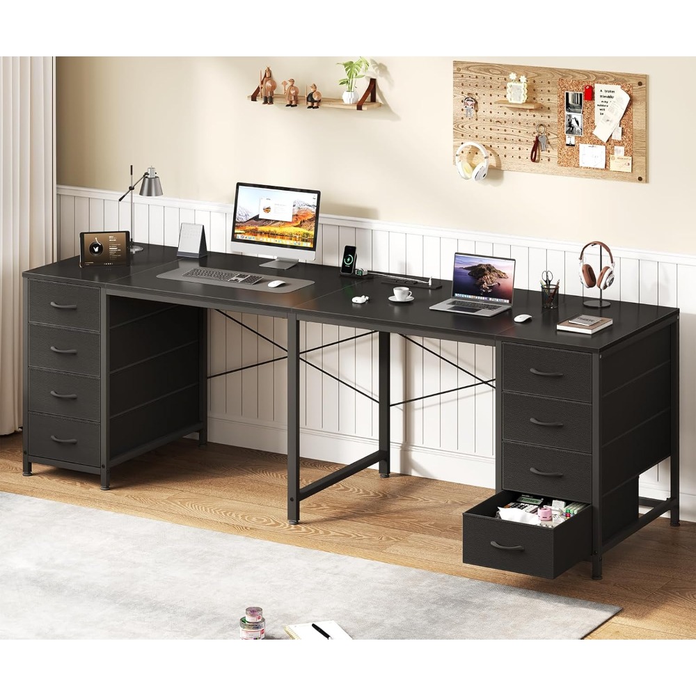 Home Office With Two Desks - 78