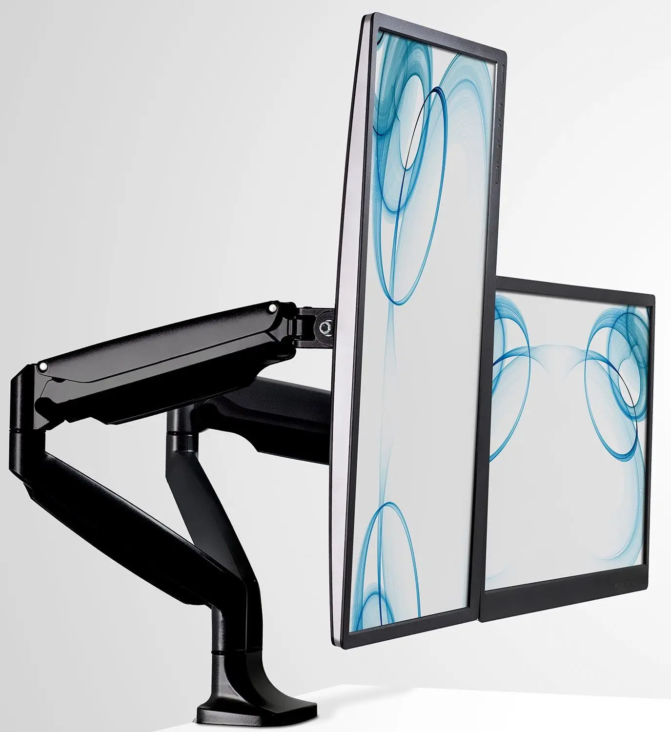 Monitor Arm Dual - Dual Monitor Arm Mount | Desk