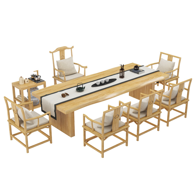 Home Office Login - Pure solid wood tea table and