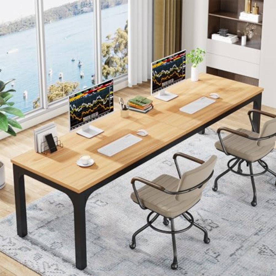 Home Office Free - 78.7 Inches Extra Long Computer Desk
