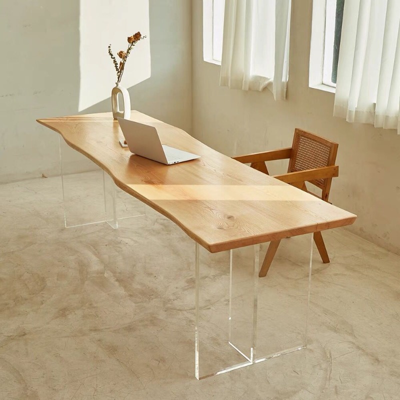 Nordic Solid Wood Acrylic Floa - Home Office Free reseña y precio