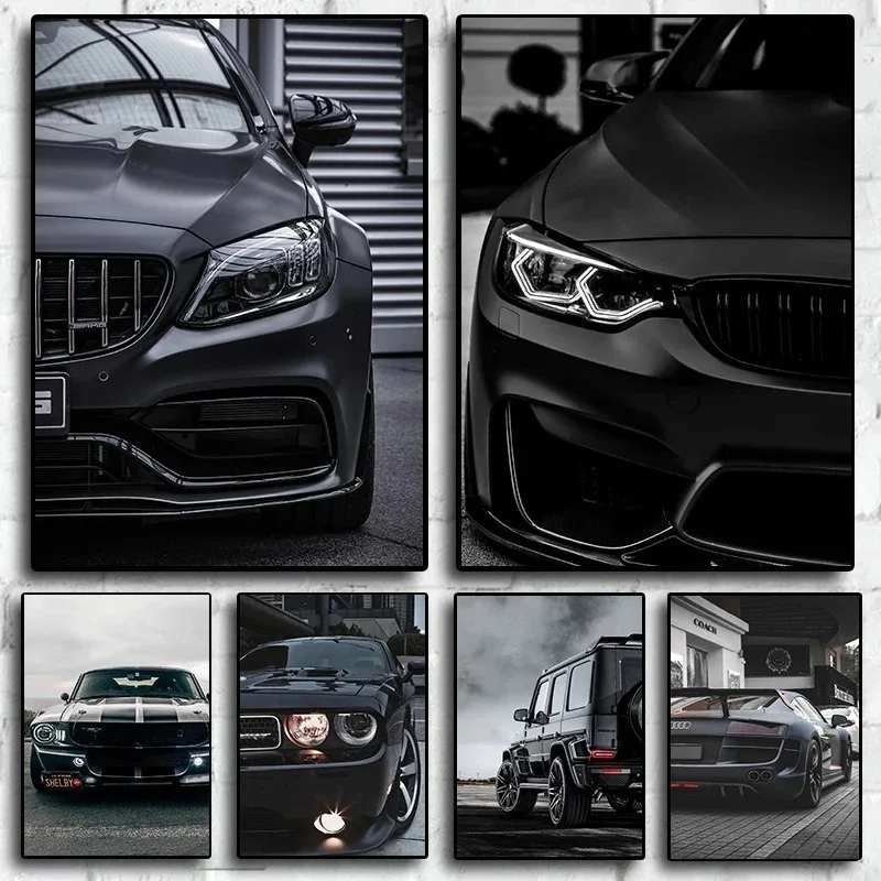 Luxury Car Poster And Prints W - Home Office Industrial Style reseña y precio