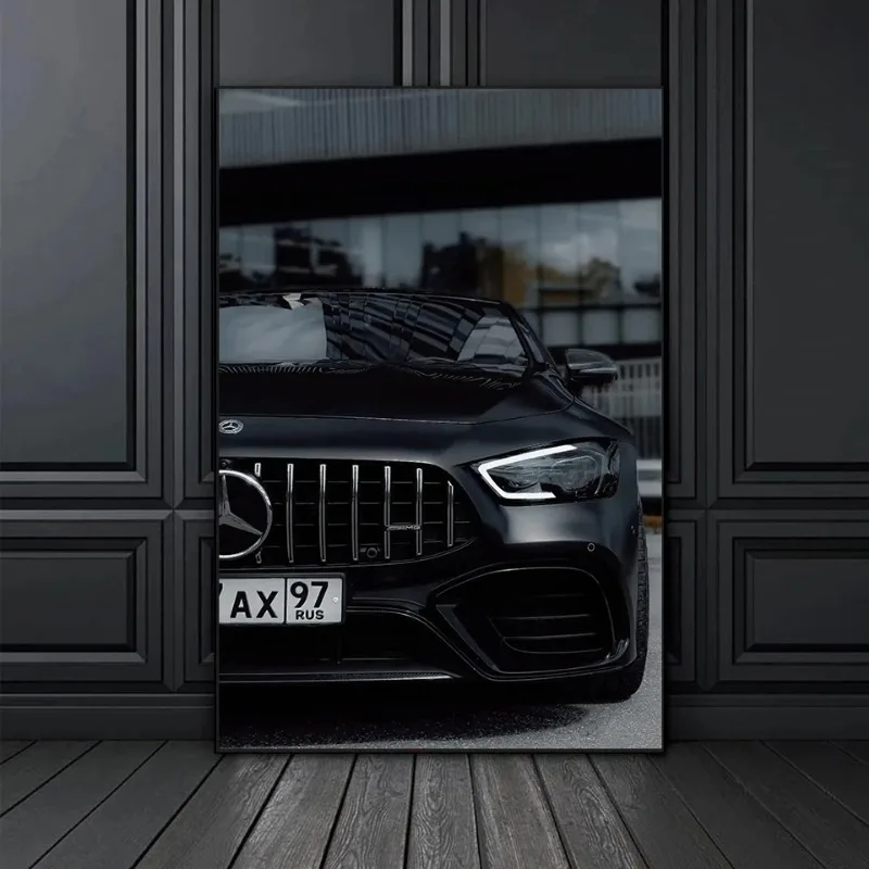 Luxury Car Poster And Prints W - Home Office Industrial Style reseña y precio
