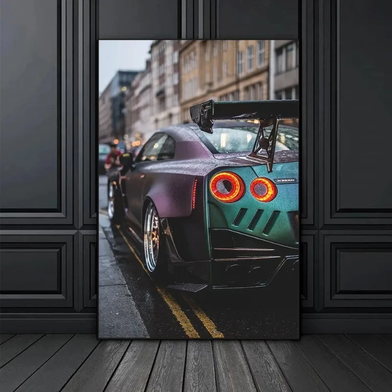 Luxury Car Poster And Prints W - Home Office Industrial Style reseña y precio