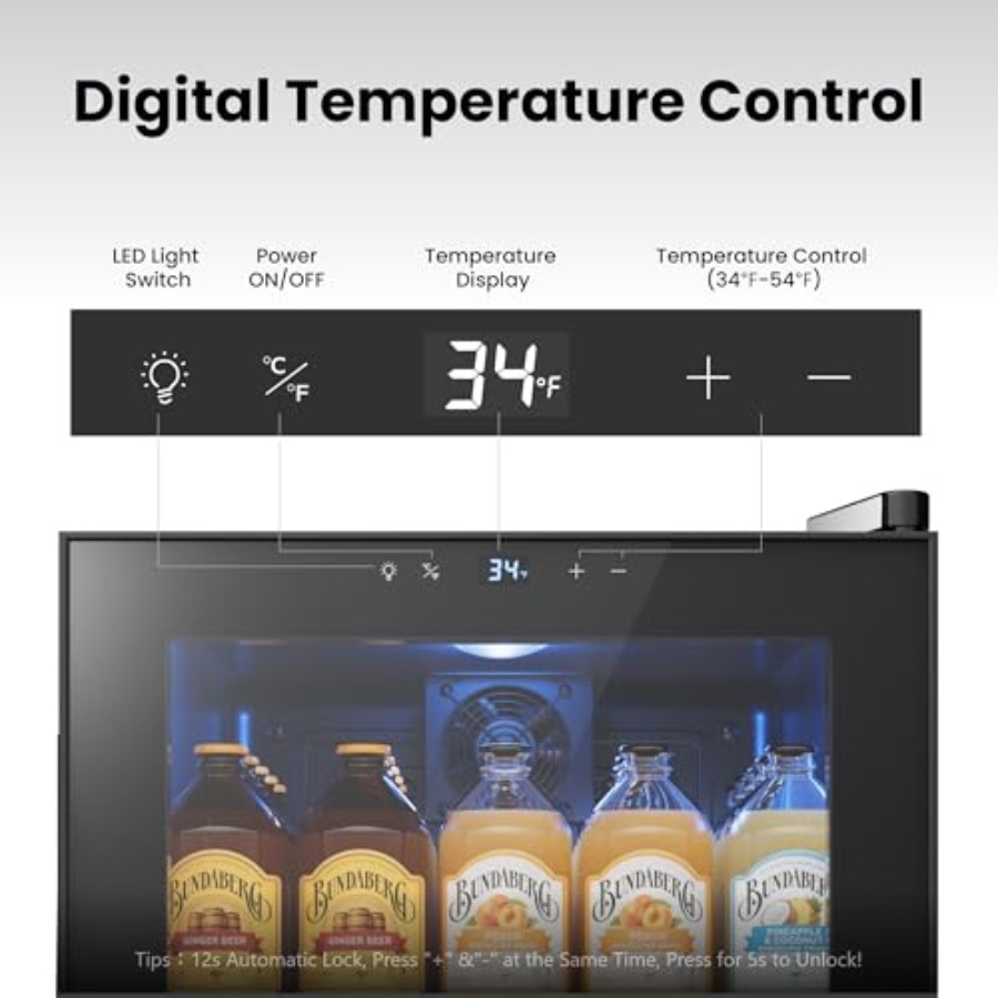 Beverage Refrigerator Cooler f - Home Office Or reseña y precio