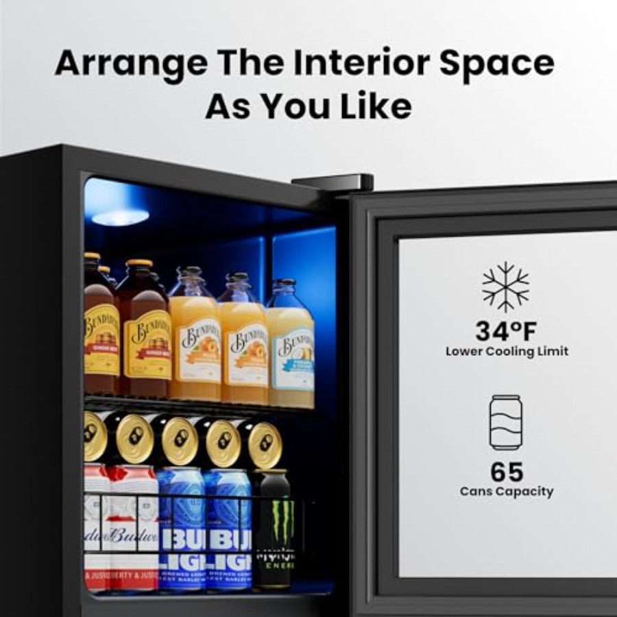 Beverage Refrigerator Cooler f - Home Office Or reseña y precio