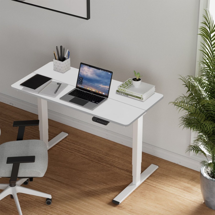 Electric Standing Desk Dual Mo - Home Office With Two Desks reseña y precio