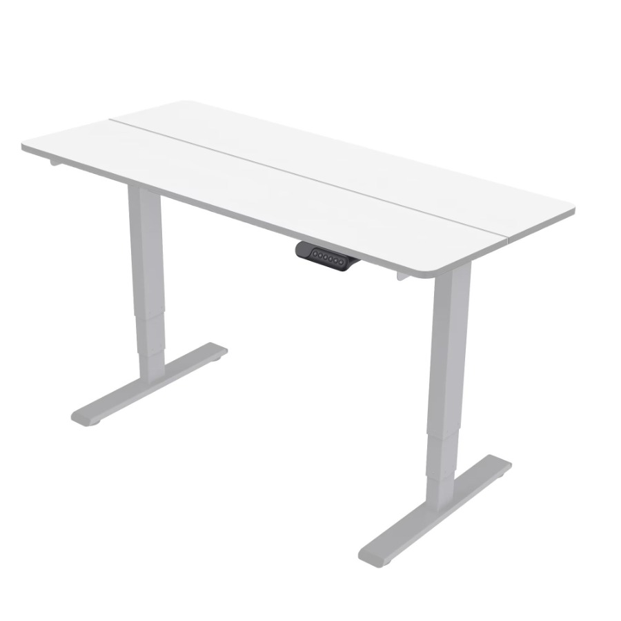 Electric Standing Desk Dual Mo - Home Office With Two Desks reseña y precio