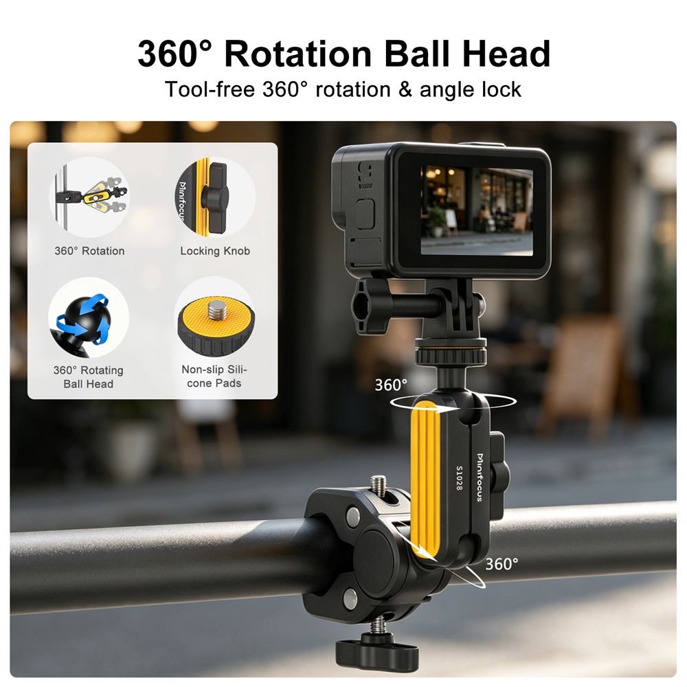 Super Clamp with 360° Dual Bal - Monitor Arm Dual reseña y precio