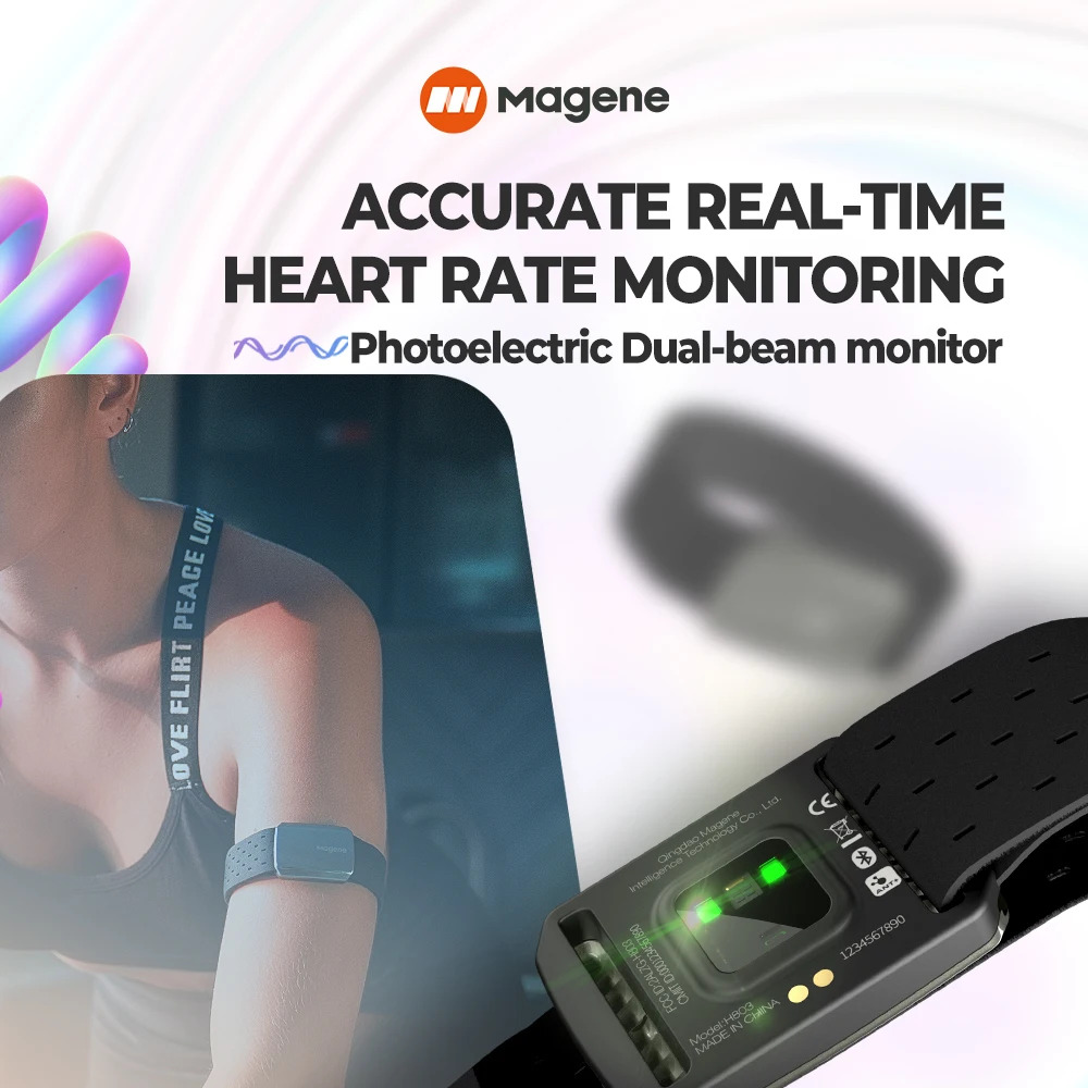 Magene H803 Heart Rate Armband - Monitor Arm Dual reseña y precio