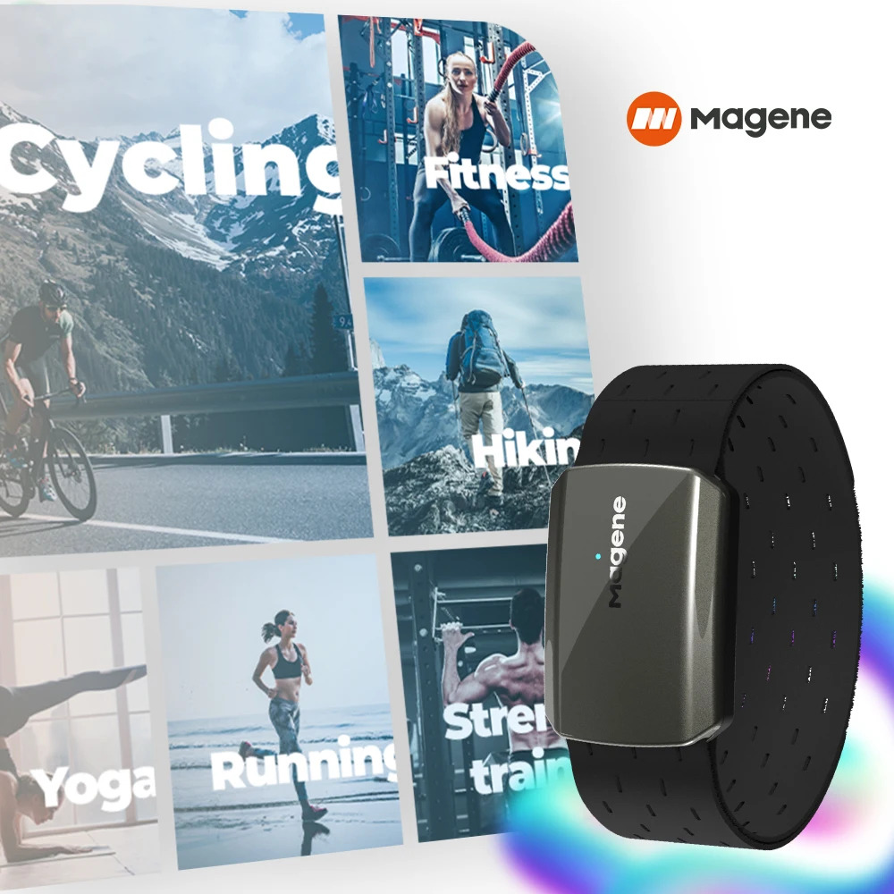 Magene H803 Heart Rate Armband - Monitor Arm Dual reseña y precio
