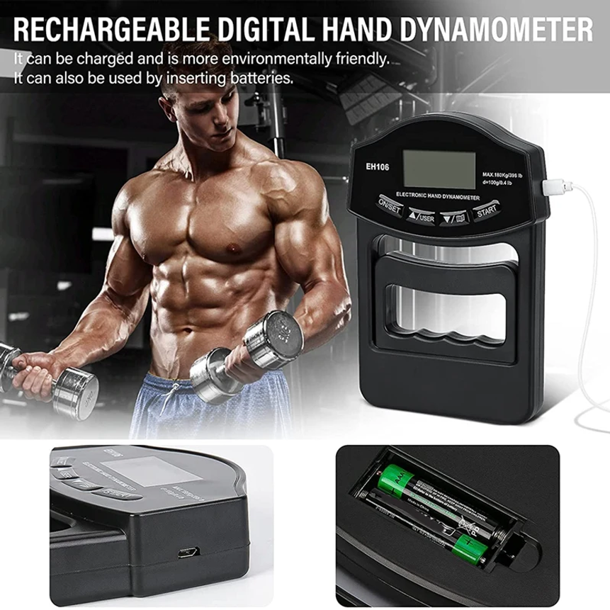 396Lbs/180Kg Digital Hand Dyna - Monitor Arm Dual reseña y precio
