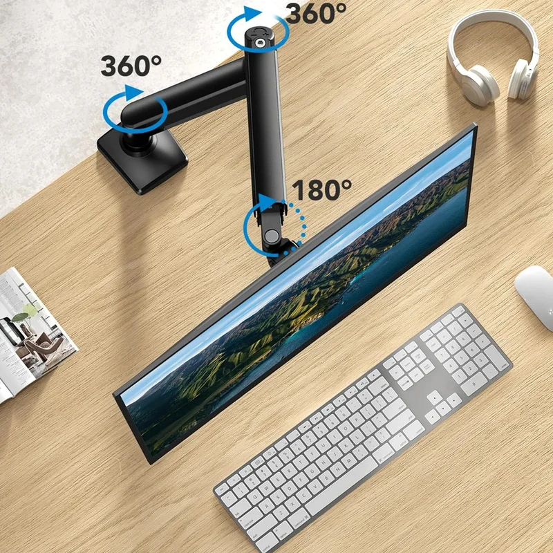 Universal Single Monitor Arm,  - Monitor Arm Dual reseña y precio