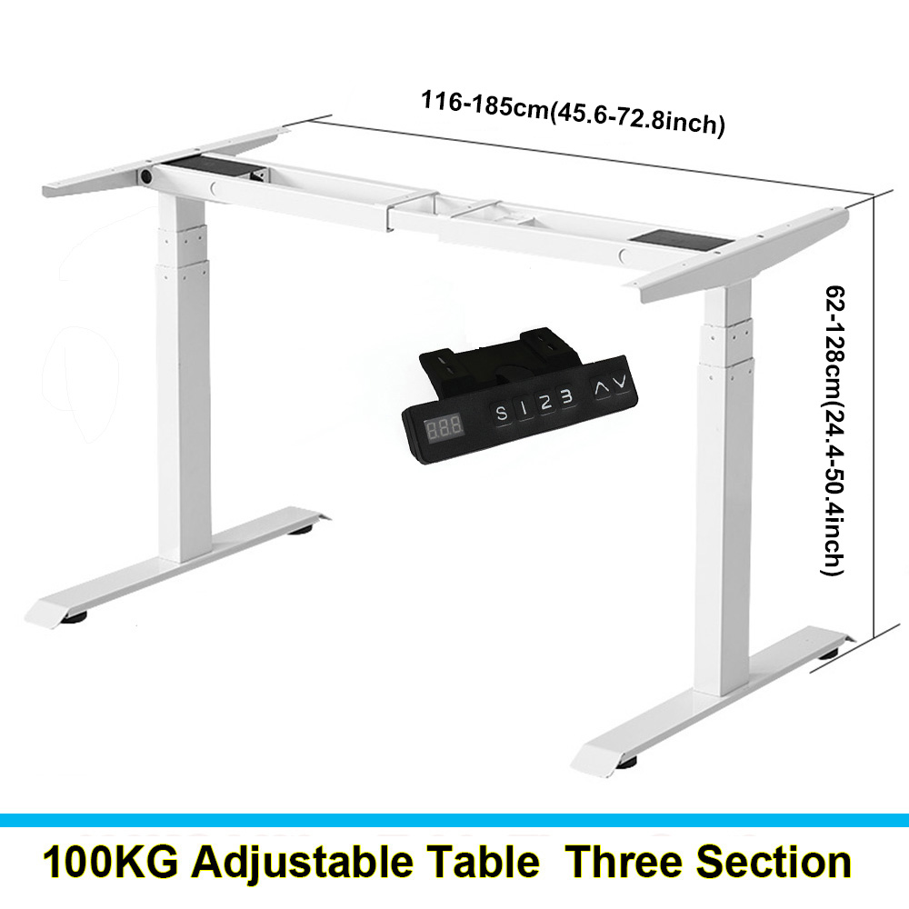 Two/Three Section Electric Lif - Home Office With Two Desks reseña y precio