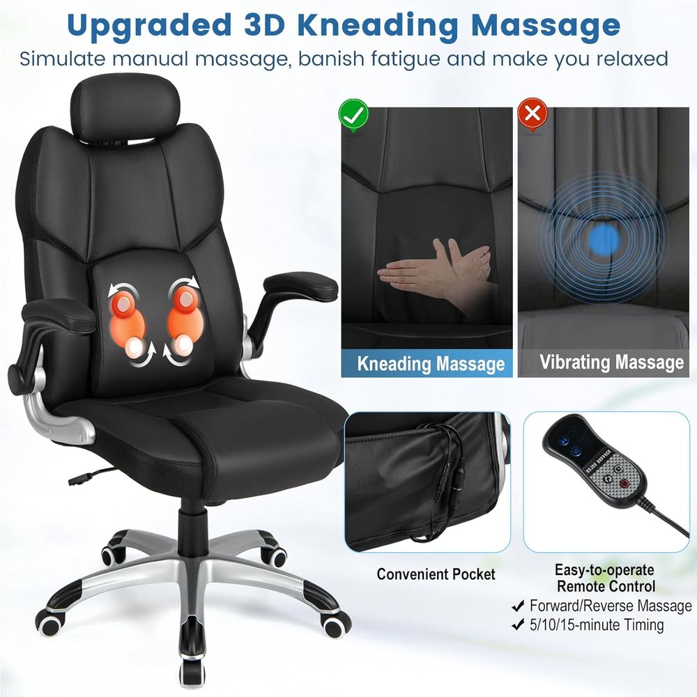 Ergonomic Massage Office Chair - Home Office Or reseña y precio