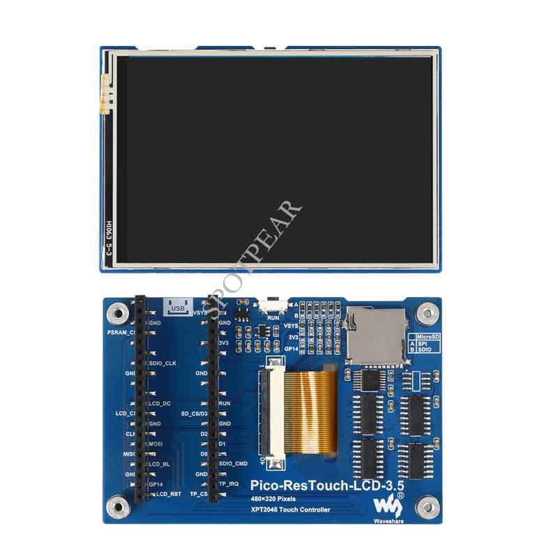 Raspberry Pi Pico 3.5inch LCD  - Monitor Arm Dual reseña y precio