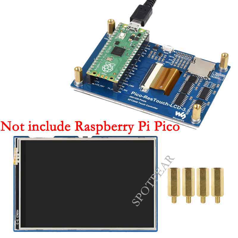 Raspberry Pi Pico 3.5inch LCD  - Monitor Arm Dual reseña y precio
