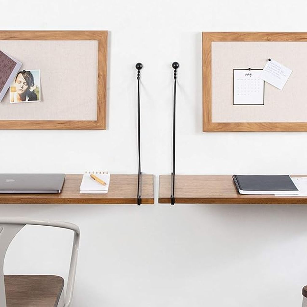 Rustic Brown Industrial Wall D - Home Office Industrial Style reseña y precio