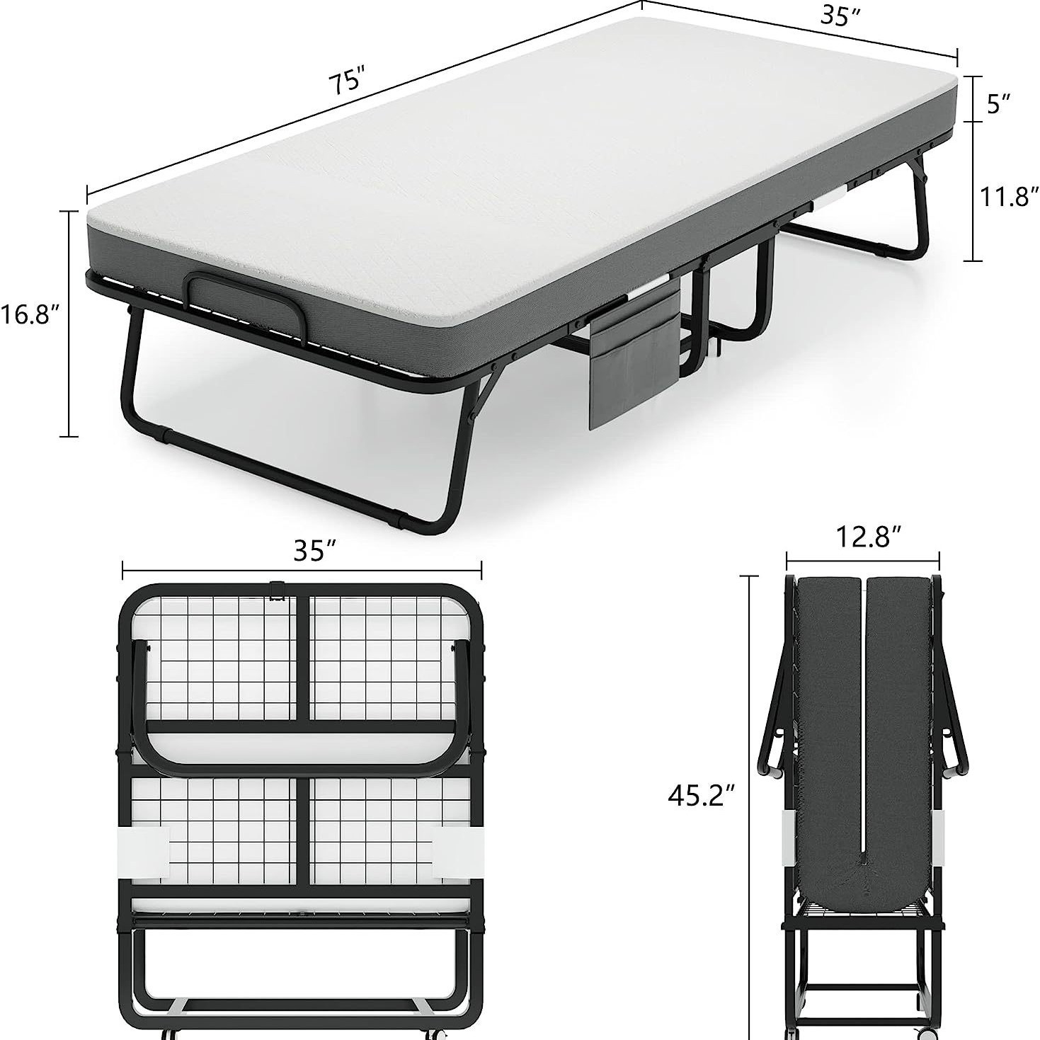Amazon folding bed office home - Home Office Of Amazon reseña y precio