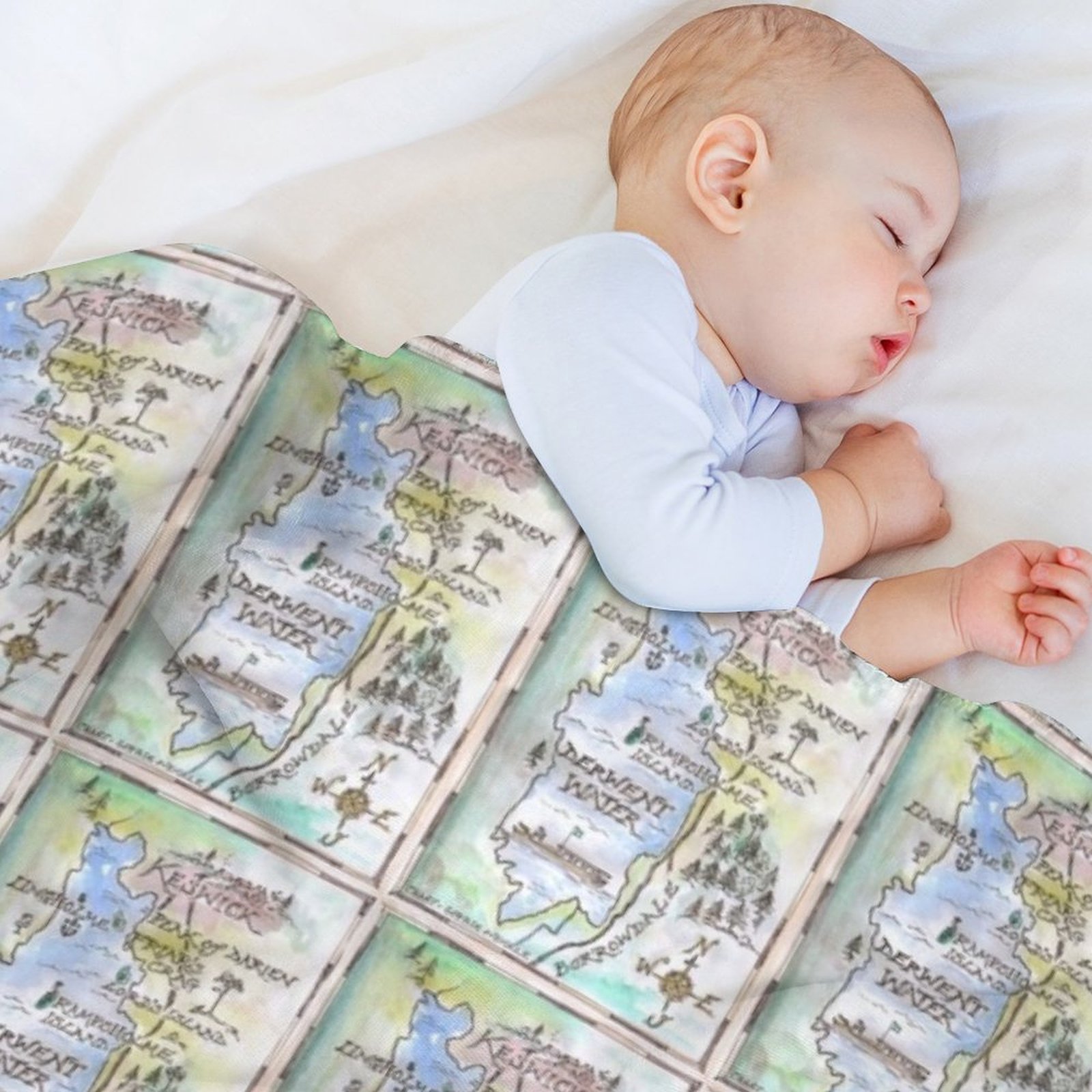 Swallows and Amazons map of De - Home Office Of Amazon reseña y precio