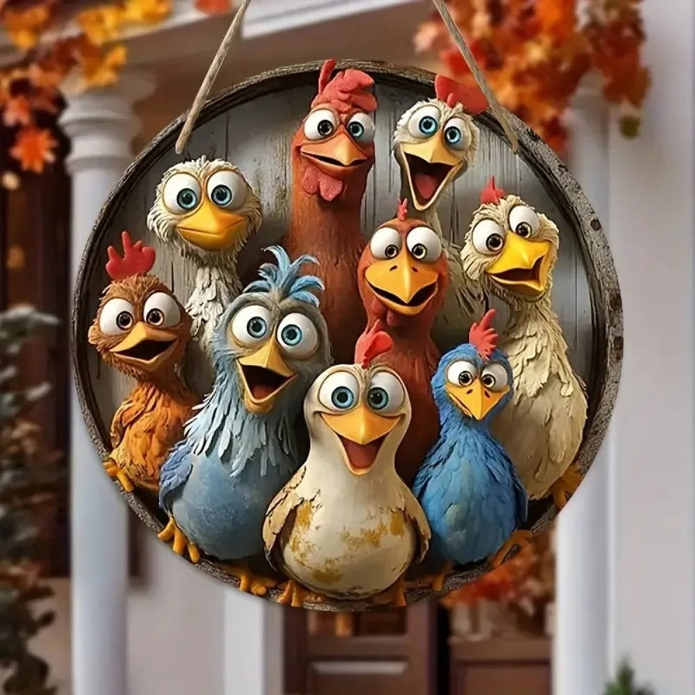 Classic and cute cartoon chick - Home Office Logo reseña y precio