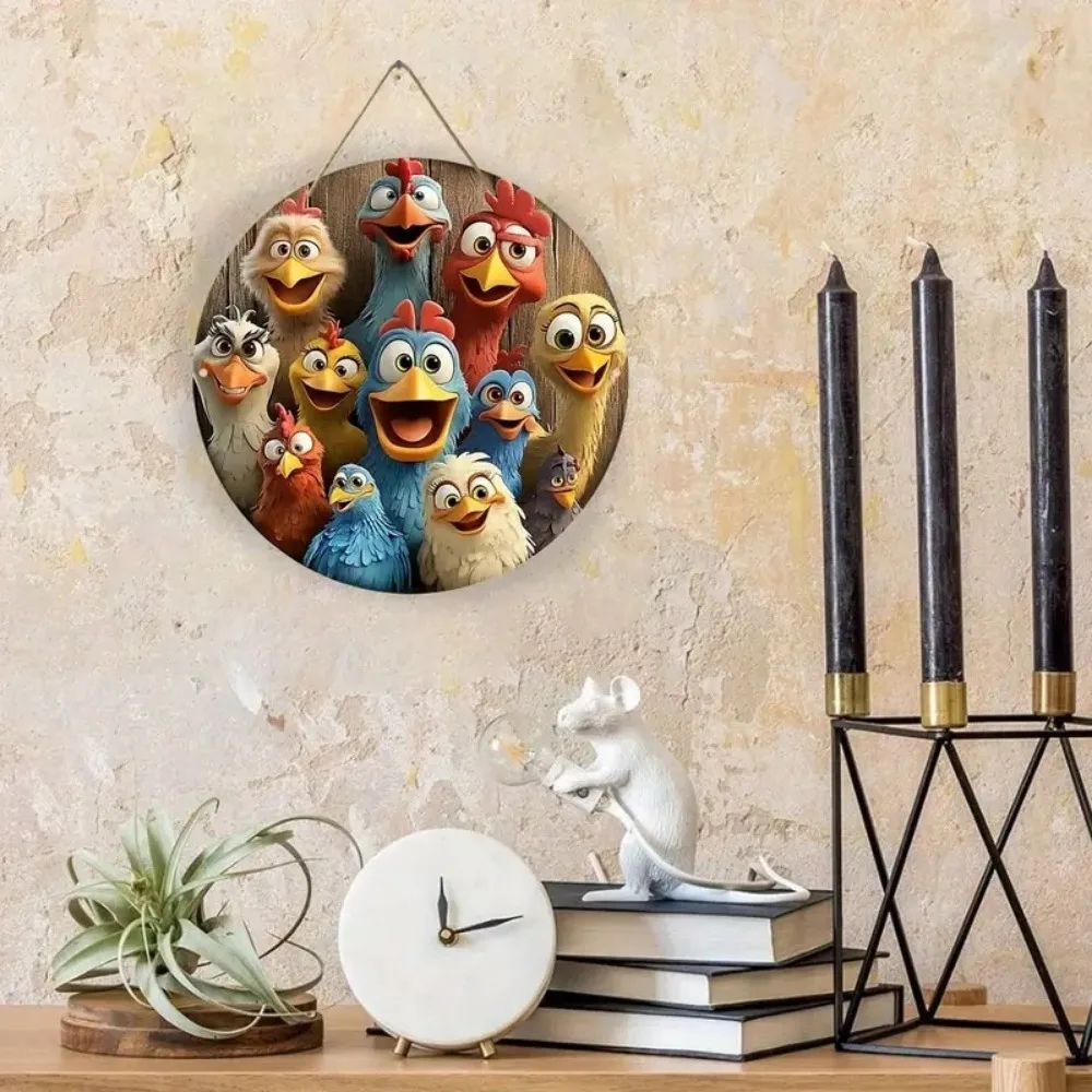 Classic and cute cartoon chick - Home Office Logo reseña y precio
