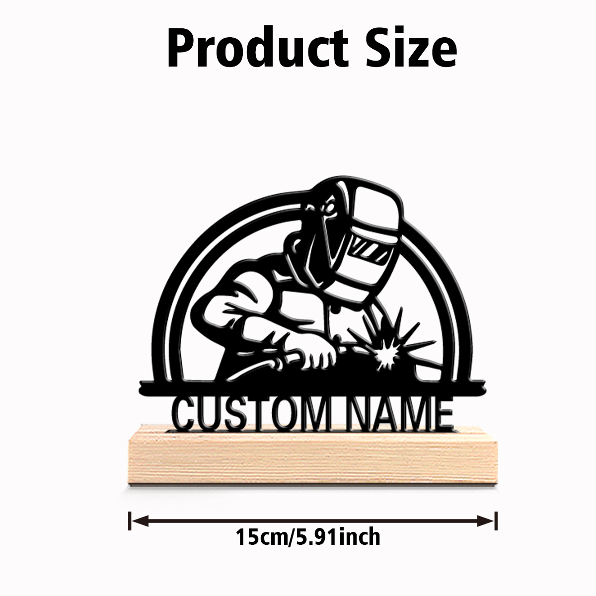 1pc Cute Personalized Custom W - Home Office Industrial Style reseña y precio