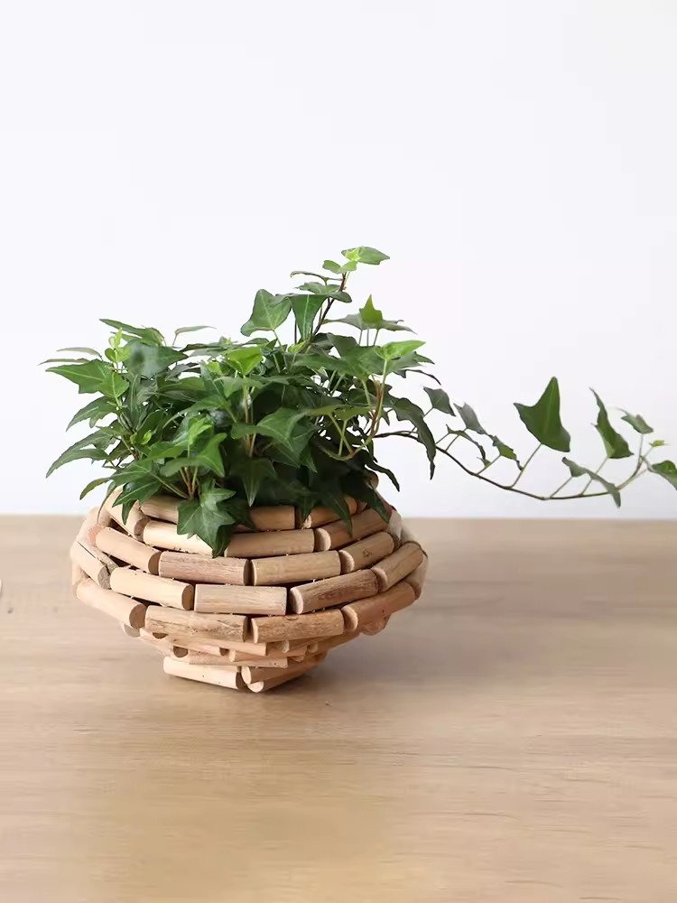 Log vase vintage ornaments liv - Home Office Login reseña y precio