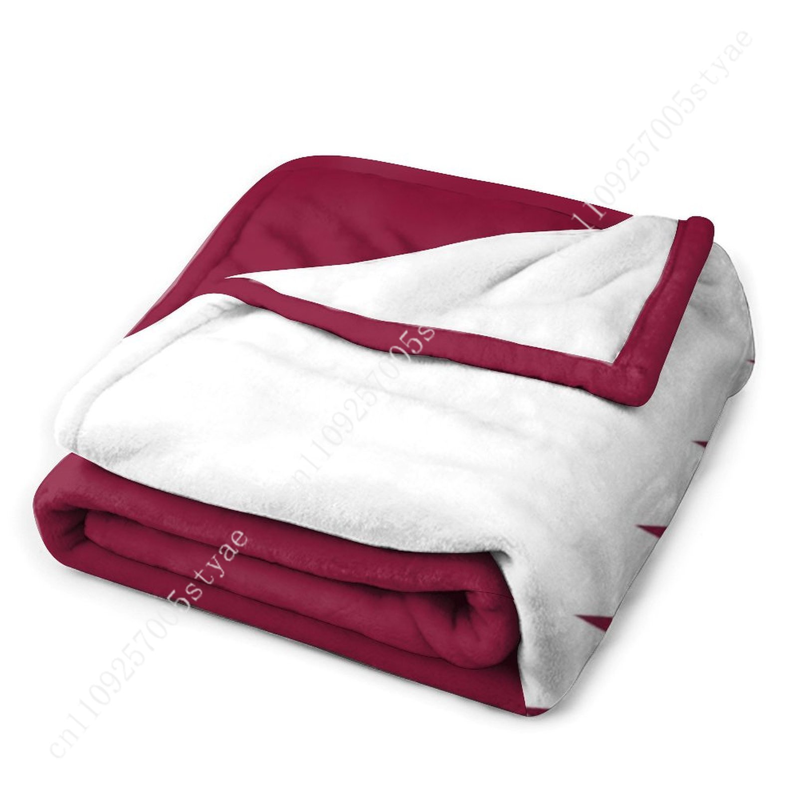 Qatar Flag Flannel Blankets Ar - Home Office Qatar Travel reseña y precio