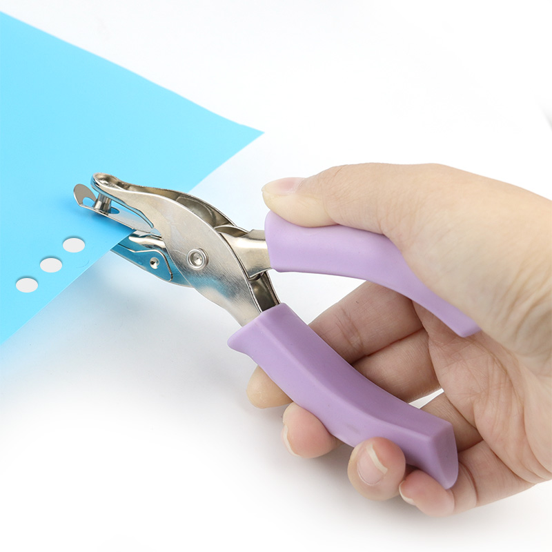 6mm Hand-Held Single Hole Punc - Home Office Industrial Style reseña y precio