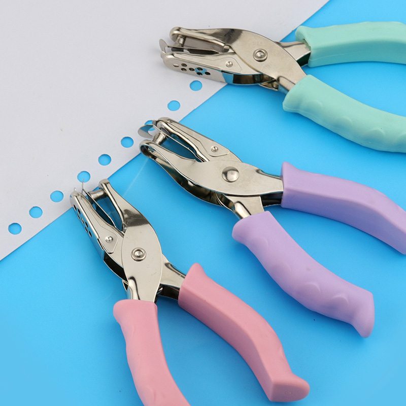 6mm Hand-Held Single Hole Punc - Home Office Industrial Style reseña y precio