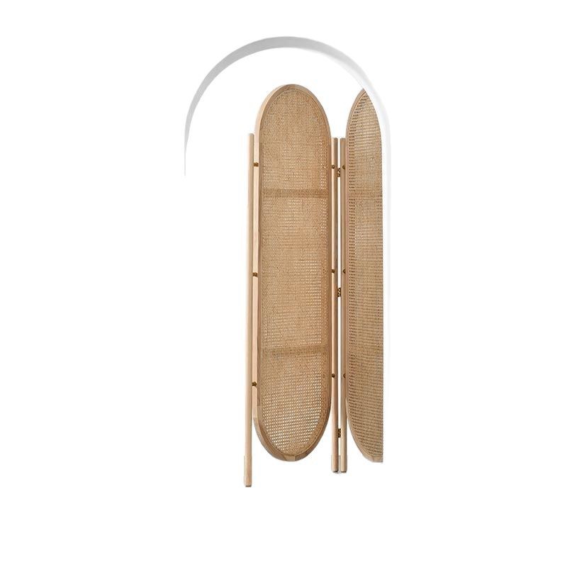 Nordic log rattan screen home  - Home Office Login reseña y precio