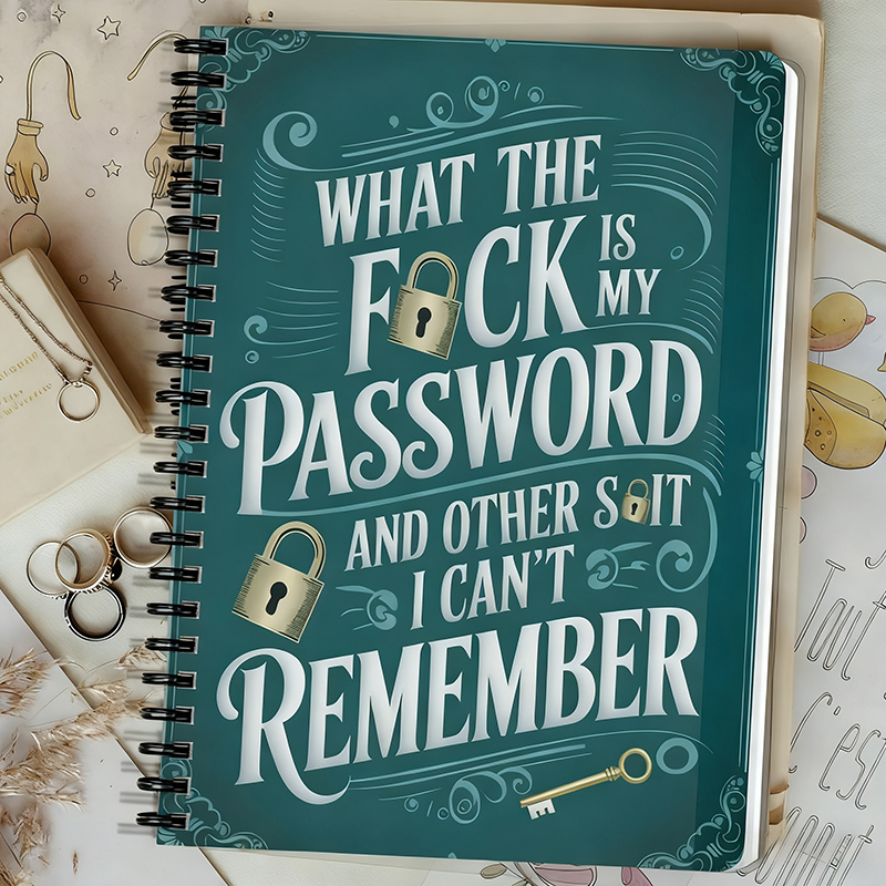1 Simple Password Book, Hardco - Home Office Login reseña y precio