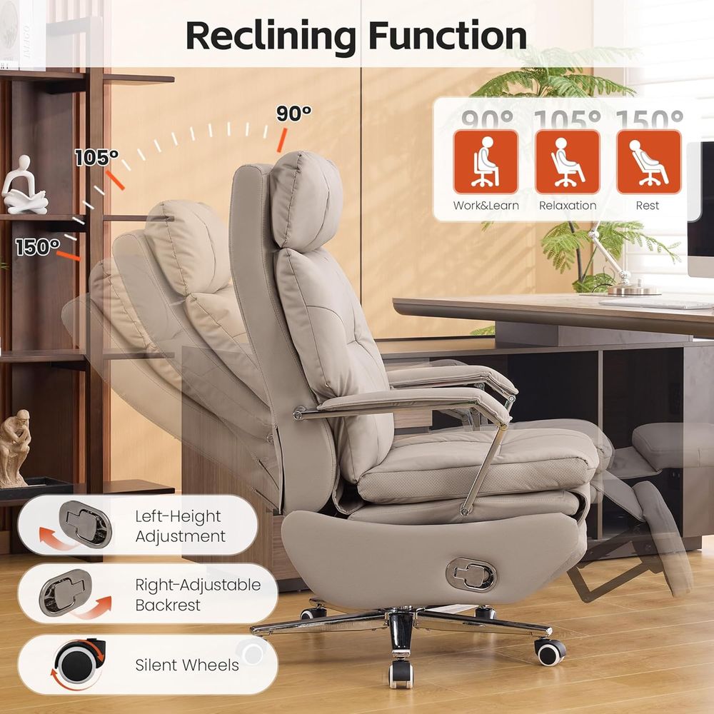 Ergonomic High-Back Reclining  - Home Office Or reseña y precio