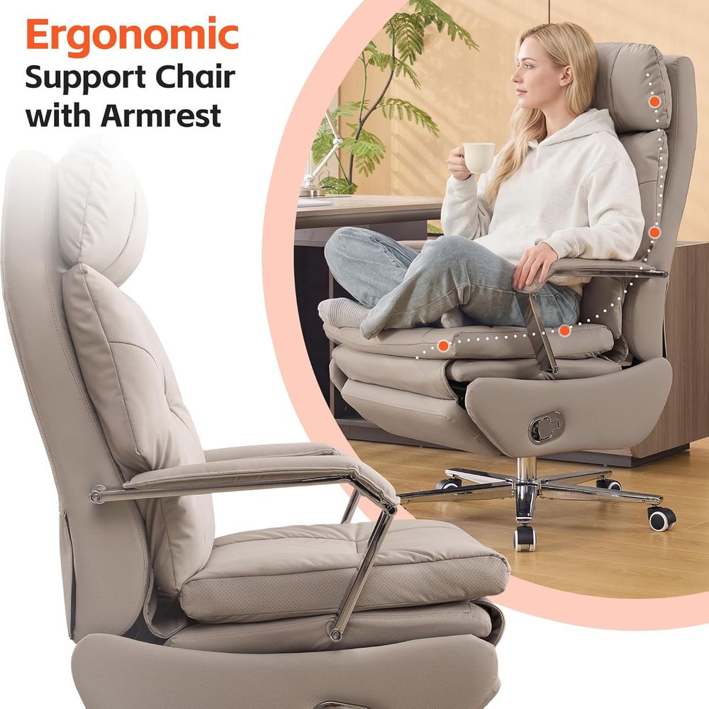 Ergonomic High-Back Reclining  - Home Office Or reseña y precio