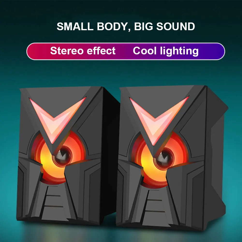 Desk Mini Usb Speaker Cute Ani - Home Office Of Amazon reseña y precio