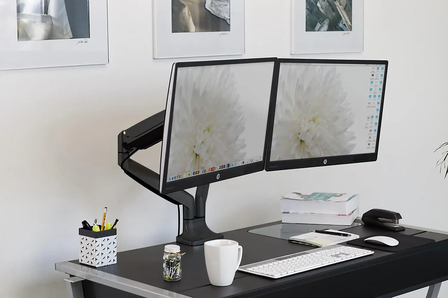 Dual Monitor Arm Mount | Desk  - Monitor Arm Dual reseña y precio