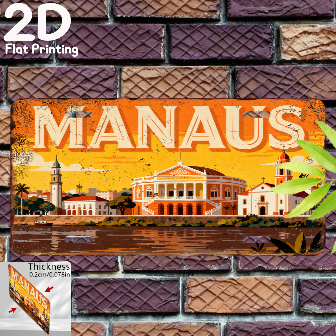 Manaus Brazil Amazon Theatre C - Home Office Of Amazon reseña y precio
