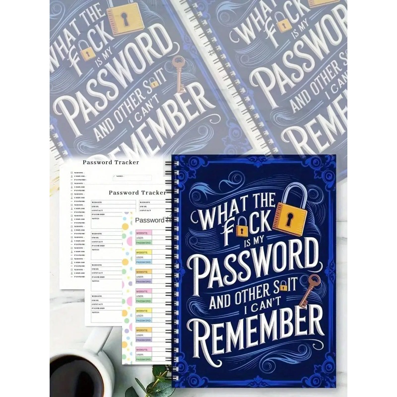 1pc Fun Spiral Password Notebo - Home Office Login reseña y precio