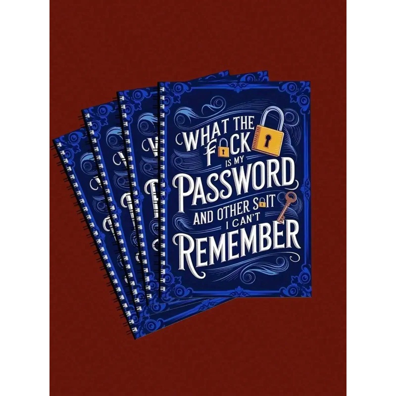 1pc Fun Spiral Password Notebo - Home Office Login reseña y precio