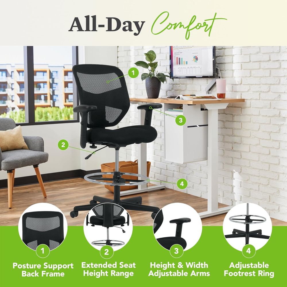 Ergonomic Mesh Standing Office - Home Office Free reseña y precio
