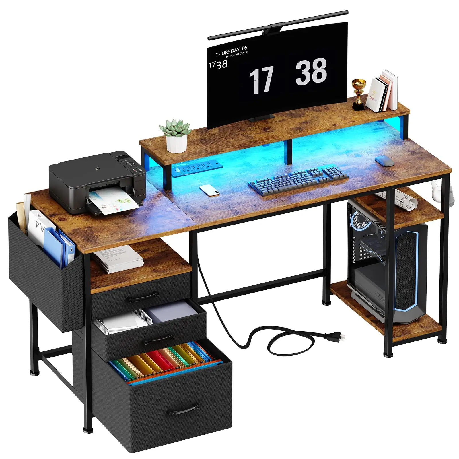 'Hot Sale Computer Desk with L - Home Office Of Amazon reseña y precio