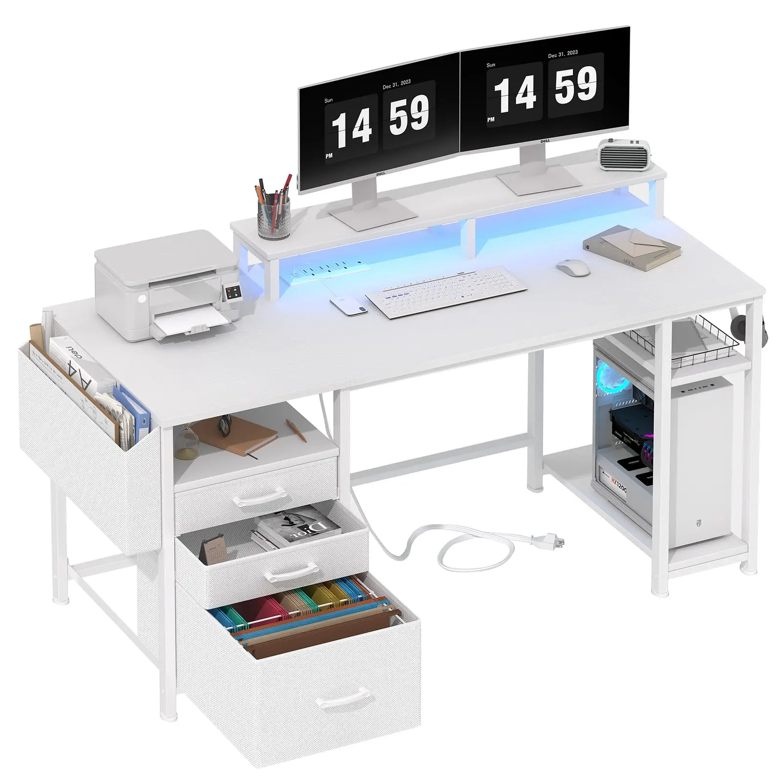 'Hot Sale Computer Desk with L - Home Office Of Amazon reseña y precio