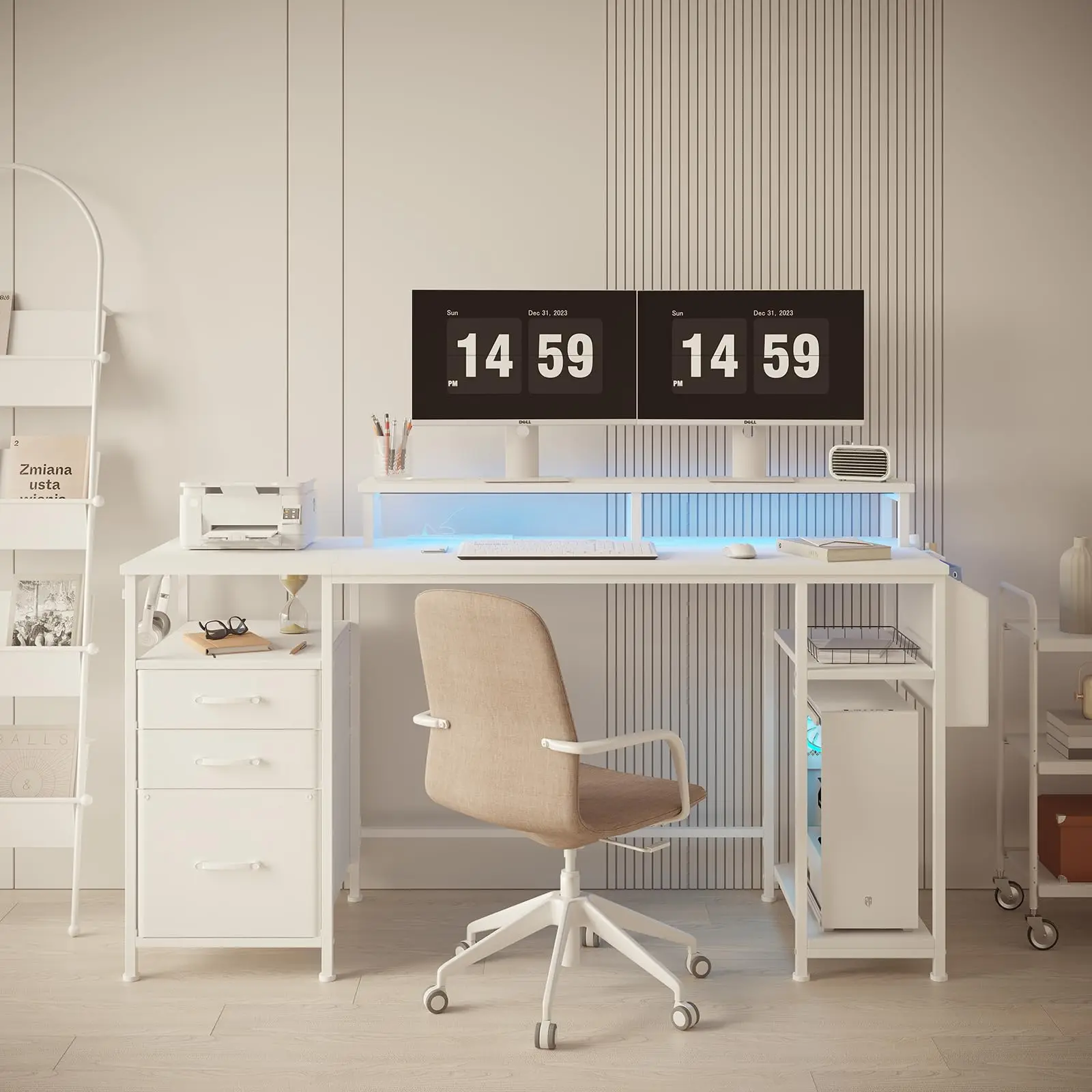 'Hot Sale Computer Desk with L - Home Office Of Amazon reseña y precio