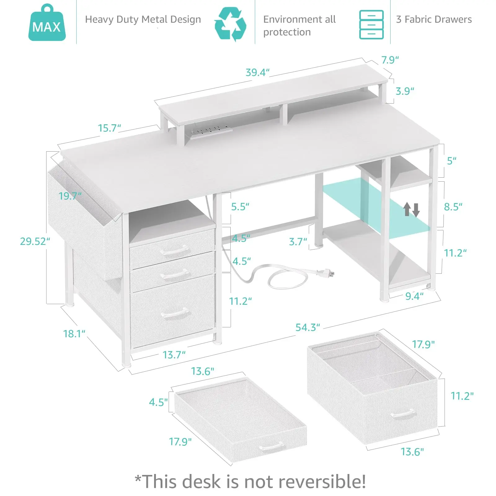'Hot Sale Computer Desk with L - Home Office Of Amazon reseña y precio