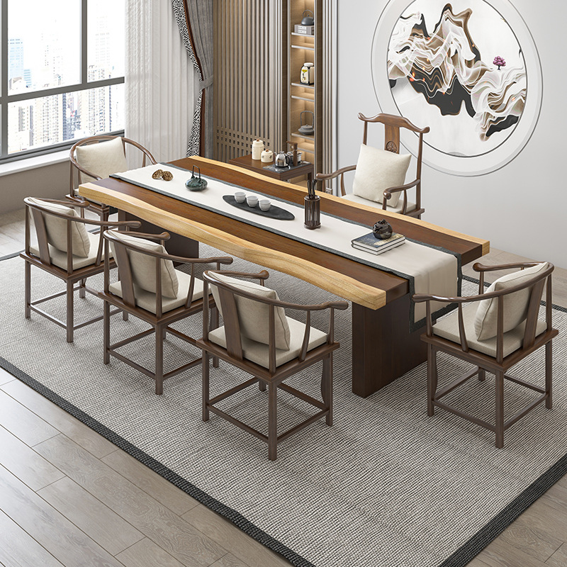 Pure solid wood tea table and  - Home Office Login reseña y precio