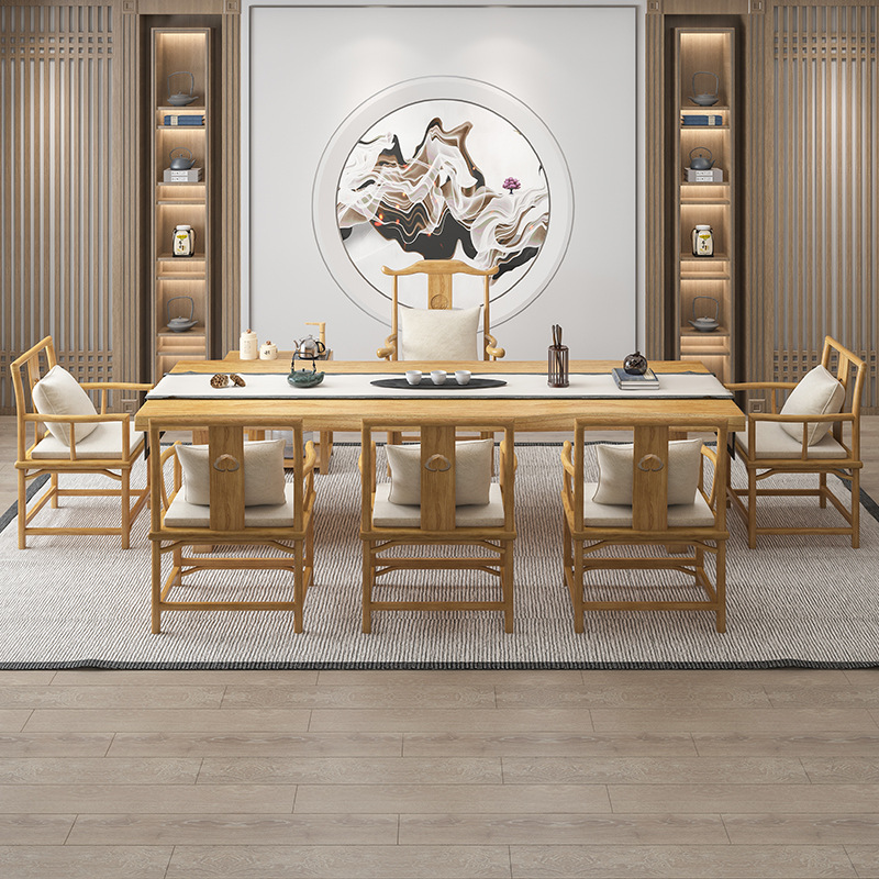 Pure solid wood tea table and  - Home Office Login reseña y precio