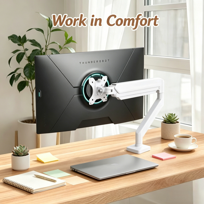 Single Monitor Desk Mount Arm– - Monitor Arm Dual reseña y precio