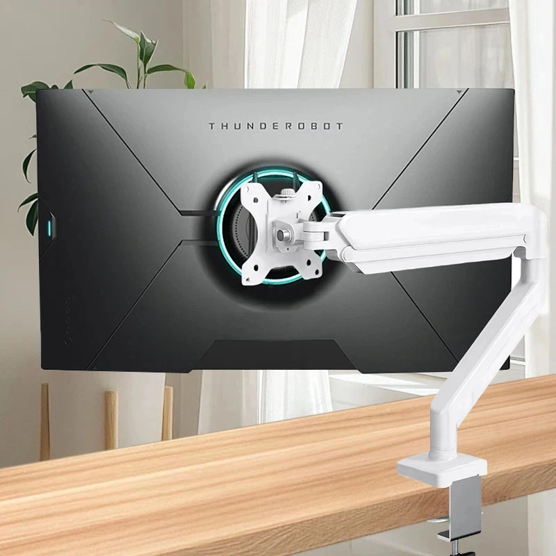 Single Monitor Desk Mount Arm– - Monitor Arm Dual reseña y precio